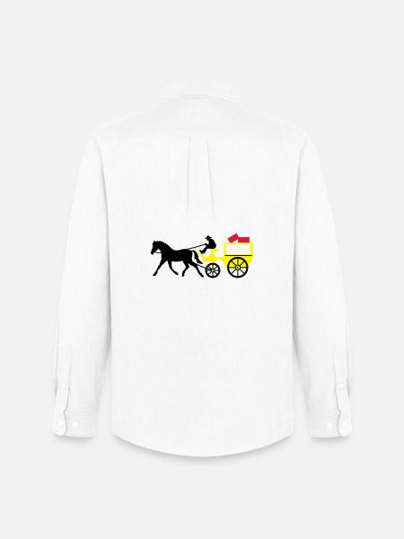 carriage - Men's Oxford Shirt by Stanley/Stella - white