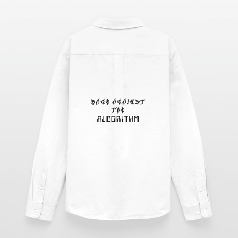 Rage against the Algorithm Men's Oxford Shirt by Stanley/Stella