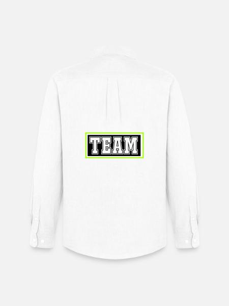 Team - Men's Oxford Shirt by Stanley/Stella - white