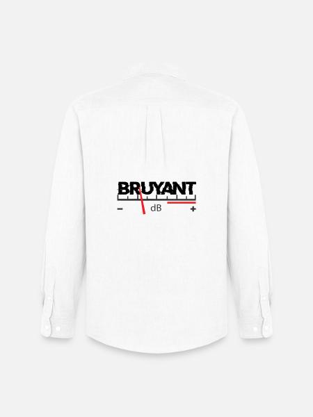 Bruyant - Chemise Oxford homme Stanley/Stella - blanc