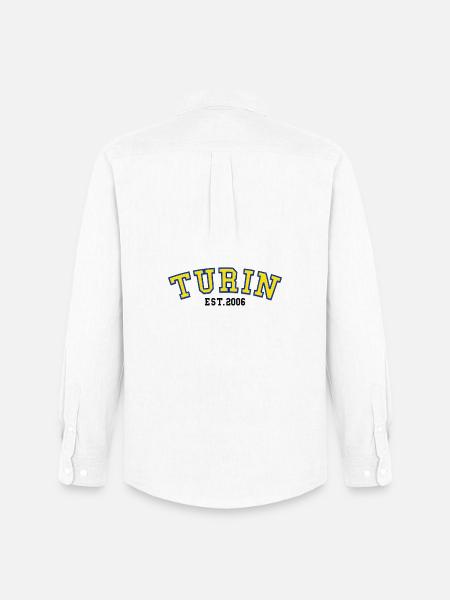 Turin Est. 2006 - Men's Oxford Shirt by Stanley/Stella - white