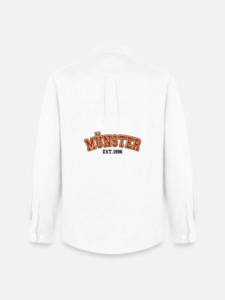 Münster Est. 1996 - Men's Oxford Shirt by Stanley/Stella - white