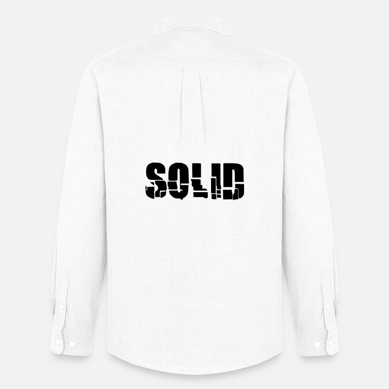 Solid - Men's Oxford Shirt by Stanley/Stella - white
