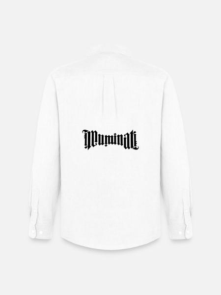 Ambigram Illuminati - Men's Oxford Shirt by Stanley/Stella - white