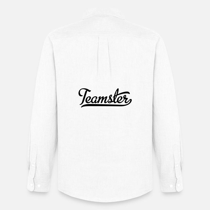 Teamster - Männer Oxford Hemd von Stanley/Stella - Weiß