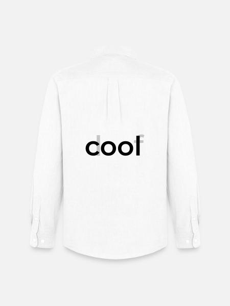 cool doof - Männer Oxford Hemd von Stanley/Stella - Weiß