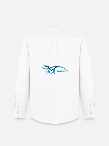 aquabike - Chemise Oxford homme Stanley/Stella - blanc