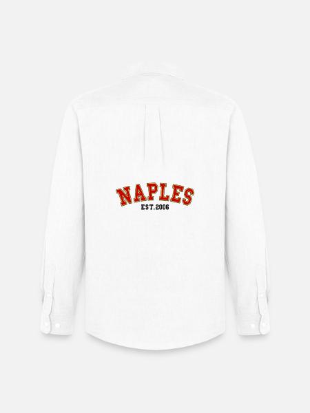 Naples Est. 2006 - Men's Oxford Shirt by Stanley/Stella - white