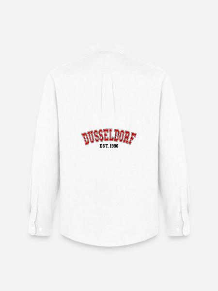 Dusseldorf Est. 1996 - Men's Oxford Shirt by Stanley/Stella - white