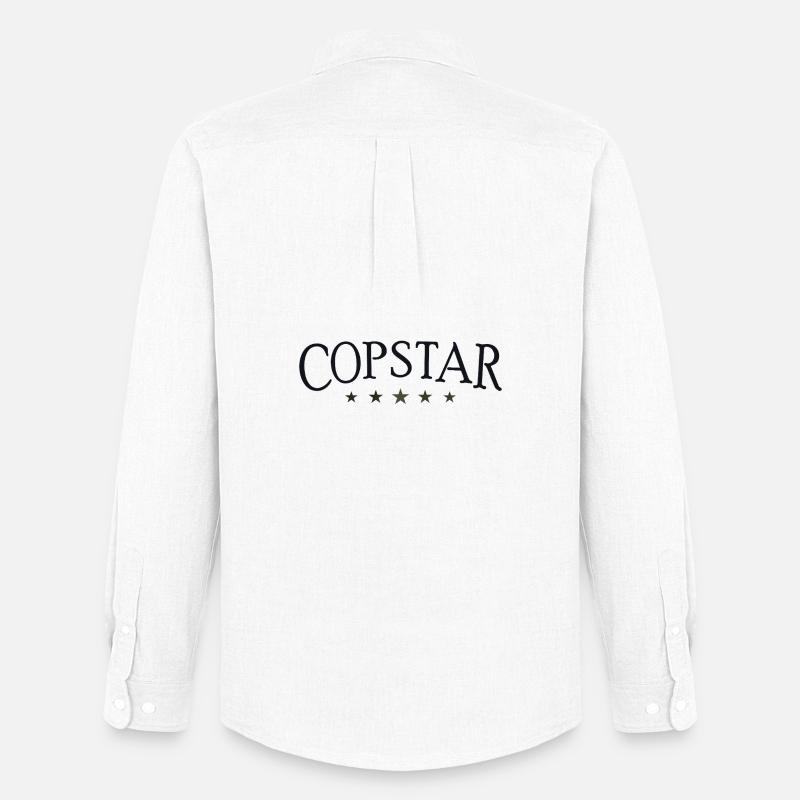 Copstar - Männer Oxford Hemd von Stanley/Stella - Weiß