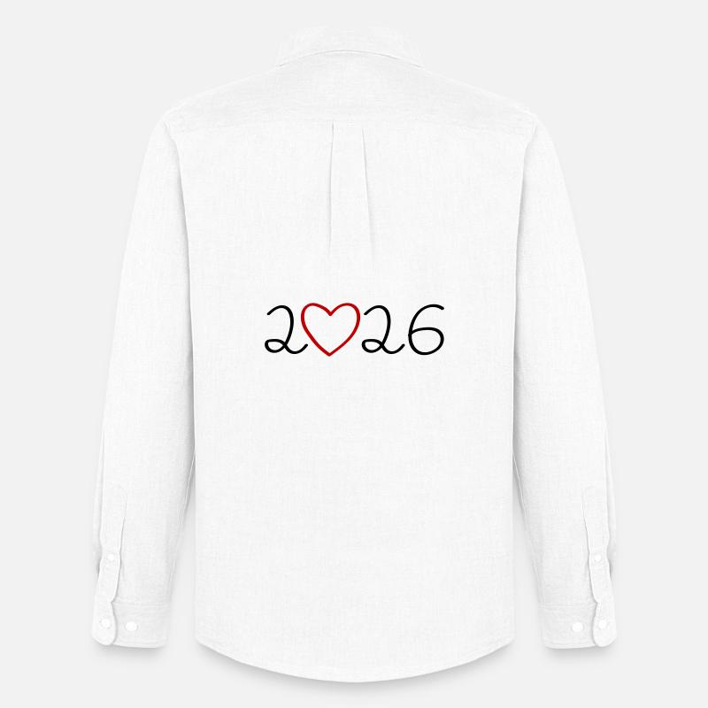 Cuore 2026 - Stanley/Stella Camicia Oxford uomo - bianco