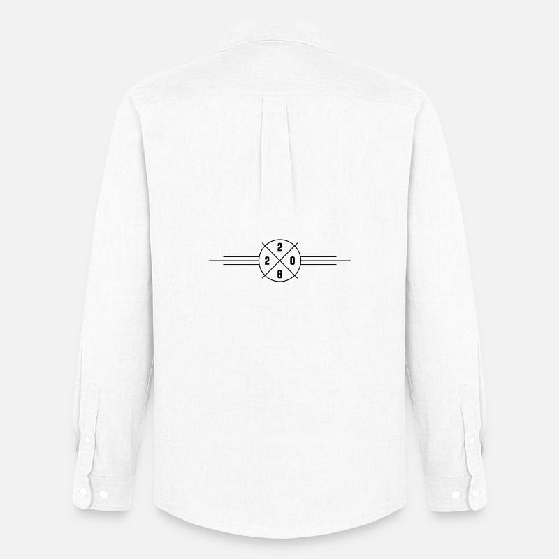 Anno 2026 - Stanley/Stella Camicia Oxford uomo - bianco