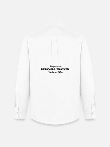 Personal Trainer - Men's Oxford Shirt by Stanley/Stella - white