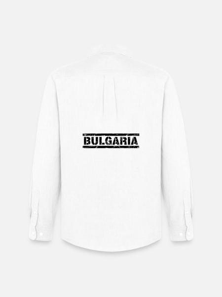 Bulgaria - Men's Oxford Shirt by Stanley/Stella - white