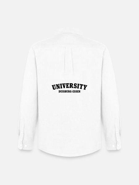 University of Duisburg Essen - Men's Oxford Shirt by Stanley/Stella - white