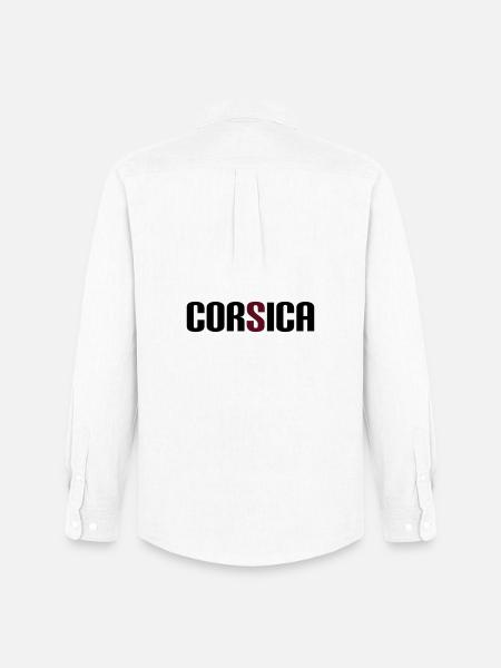 Corsica (V) - Men's Oxford Shirt by Stanley/Stella - white