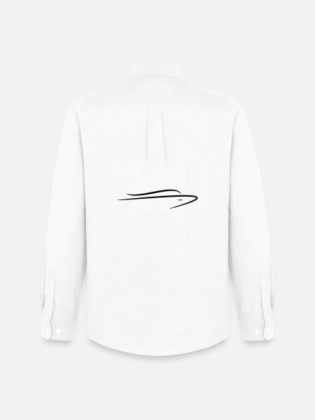 Boat - Men's Oxford Shirt by Stanley/Stella - white