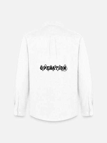 Surgery if wound sutured - Men's Oxford Shirt by Stanley/Stella - white