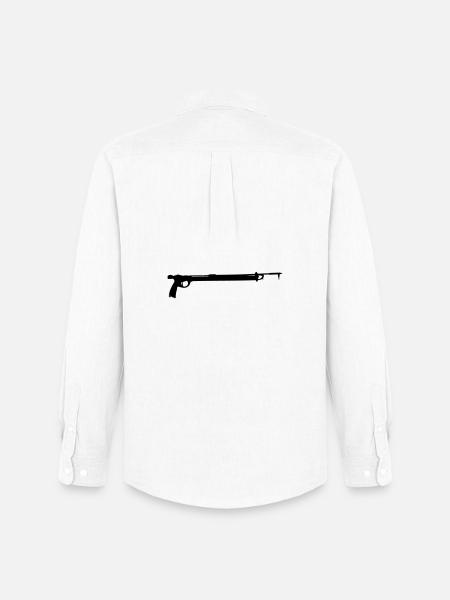 Speargun - Men's Oxford Shirt by Stanley/Stella - white