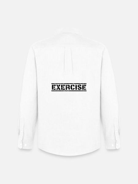 Exercice - Chemise Oxford homme Stanley/Stella - blanc