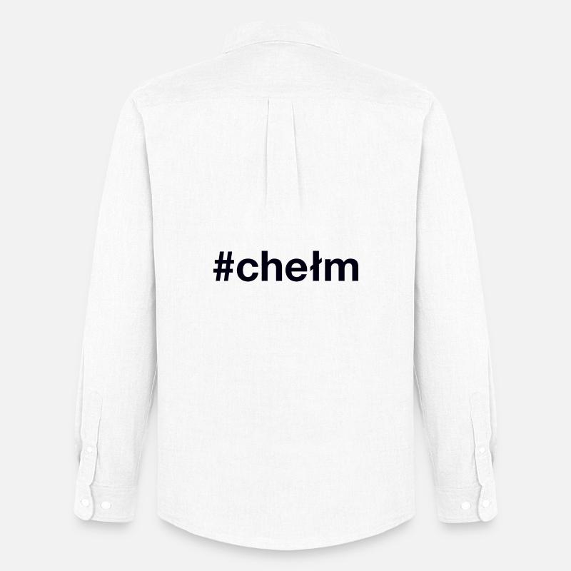 Chelm - Männer Oxford Hemd von Stanley/Stella - Weiß
