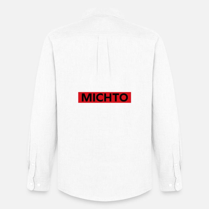 Michto - Männer Oxford Hemd von Stanley/Stella - Weiß