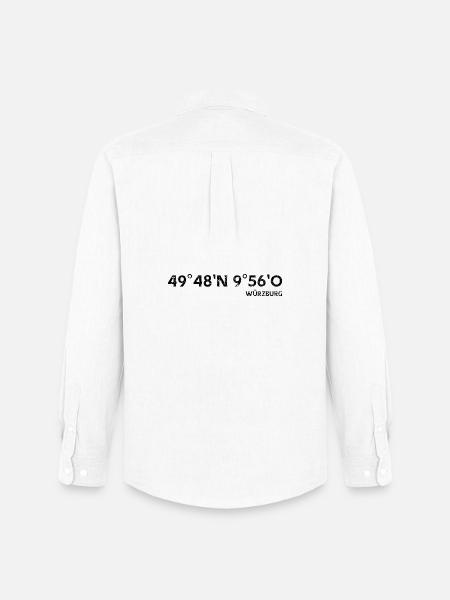 Wurzburg Coordinates Design - Men's Oxford Shirt by Stanley/Stella - white