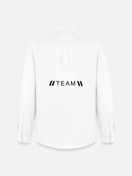 Style Team - Men's Oxford Shirt by Stanley/Stella - white