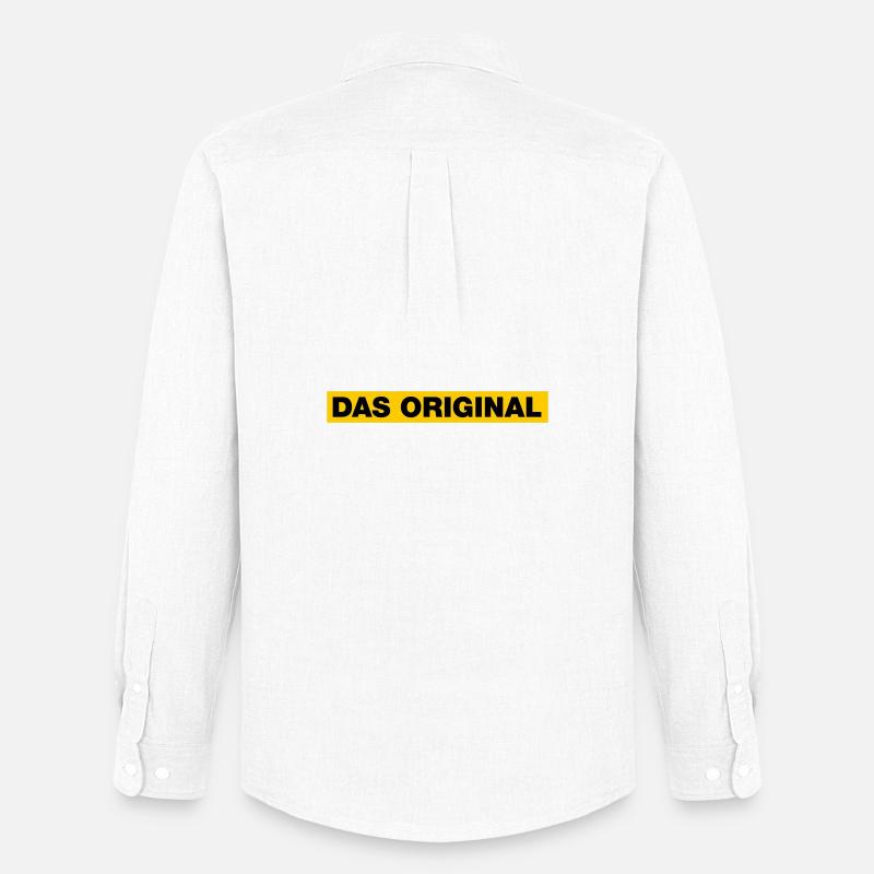 Das Original - Männer Oxford Hemd von Stanley/Stella - Weiß