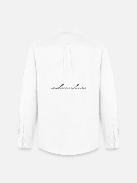 adventure - Männer Oxford Hemd von Stanley/Stella - Weiß