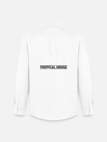 Maison tropicale - Chemise Oxford homme Stanley/Stella - blanc