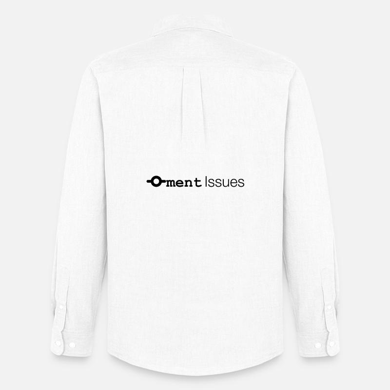 Commitment Issues - Men's Oxford Shirt by Stanley/Stella - white