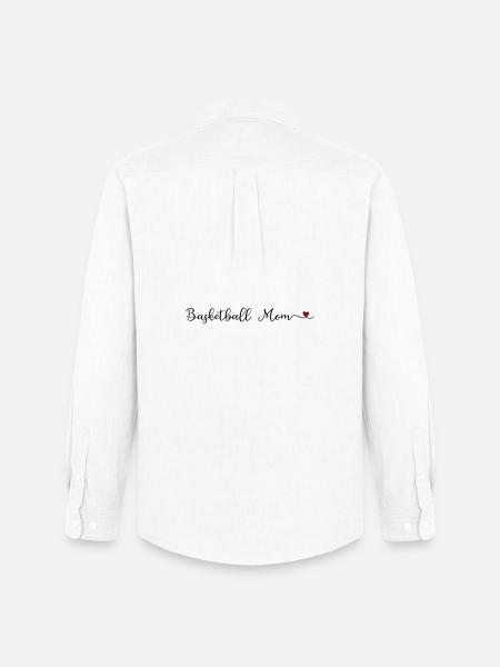 maman basketteuse - Chemise Oxford homme Stanley/Stella - blanc