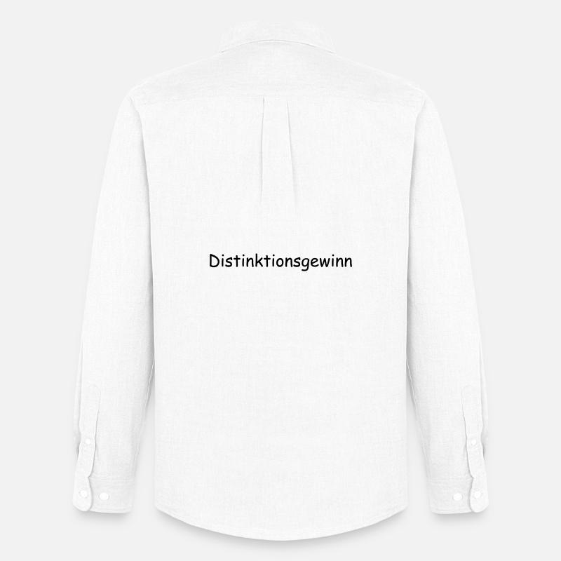 Distinktionsgewinn - Männer Oxford Hemd von Stanley/Stella - Weiß
