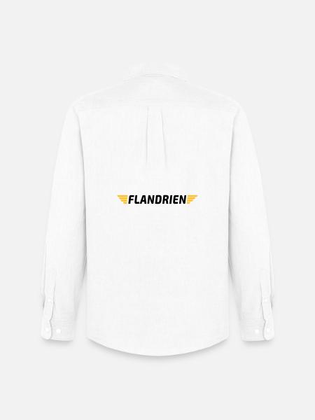 Flandrien - Men's Oxford Shirt by Stanley/Stella - white