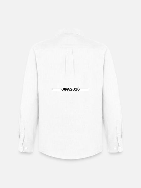 Jga 2026 Bachelor Party - Men's Oxford Shirt by Stanley/Stella - white