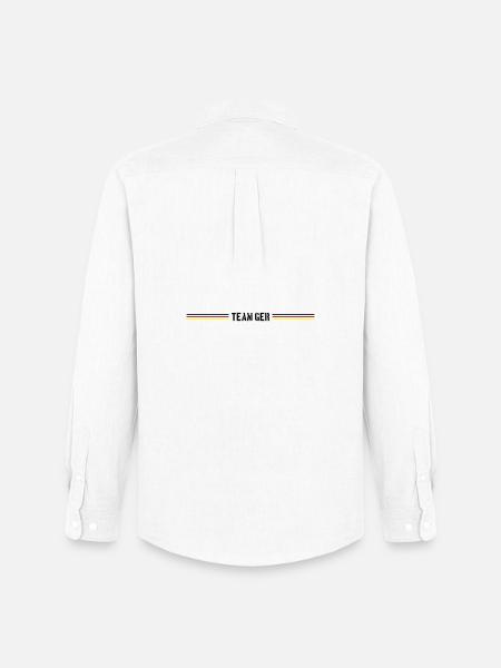 Team Germany Germany Flag - Men's Oxford Shirt by Stanley/Stella - white