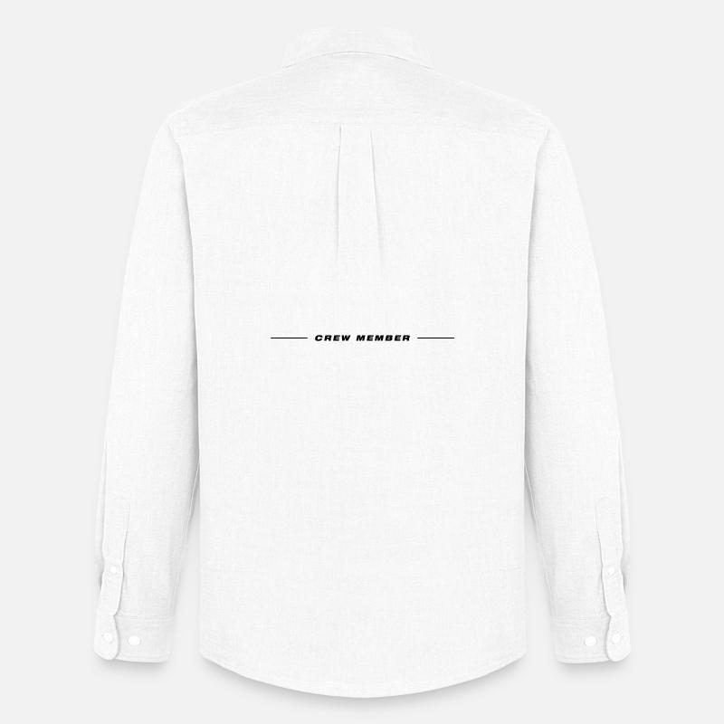 Crew Linie - Männer Oxford Hemd von Stanley/Stella - Weiß
