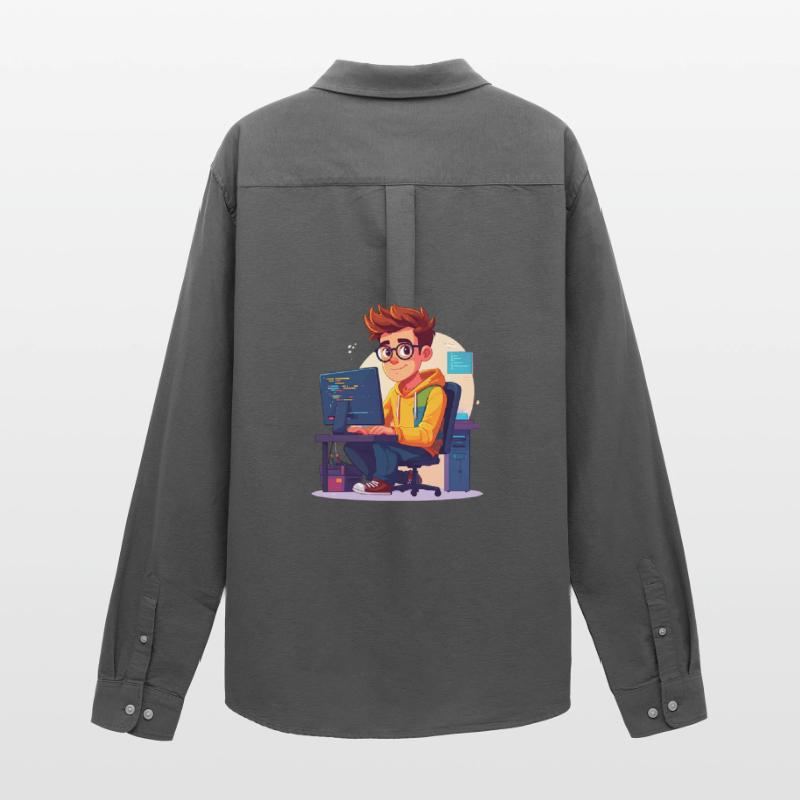 Programmierer oder Nerd Männer Oxford Hemd von Stanley/Stella