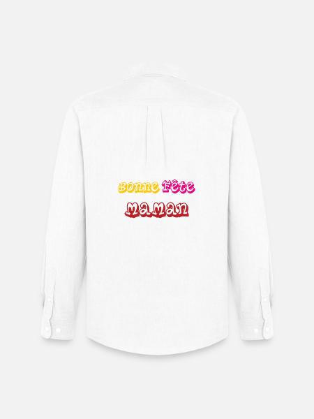 Happy Mother's Day - Mother's Day - Men's Oxford Shirt by Stanley/Stella - white