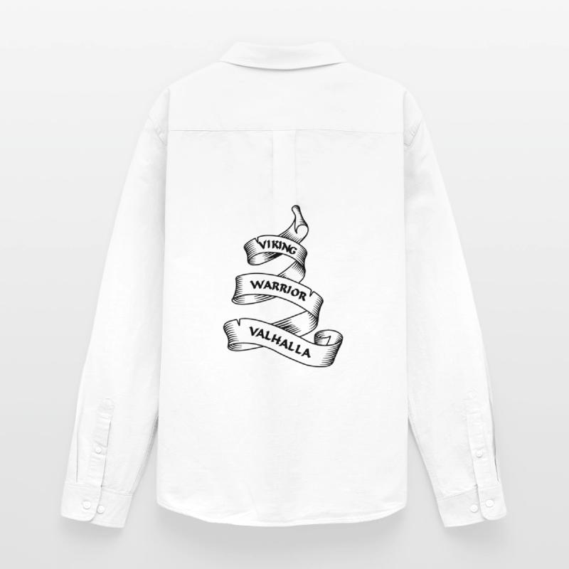 Wikinger Wimpel oder Banner transparent Männer Oxford Hemd von Stanley/Stella