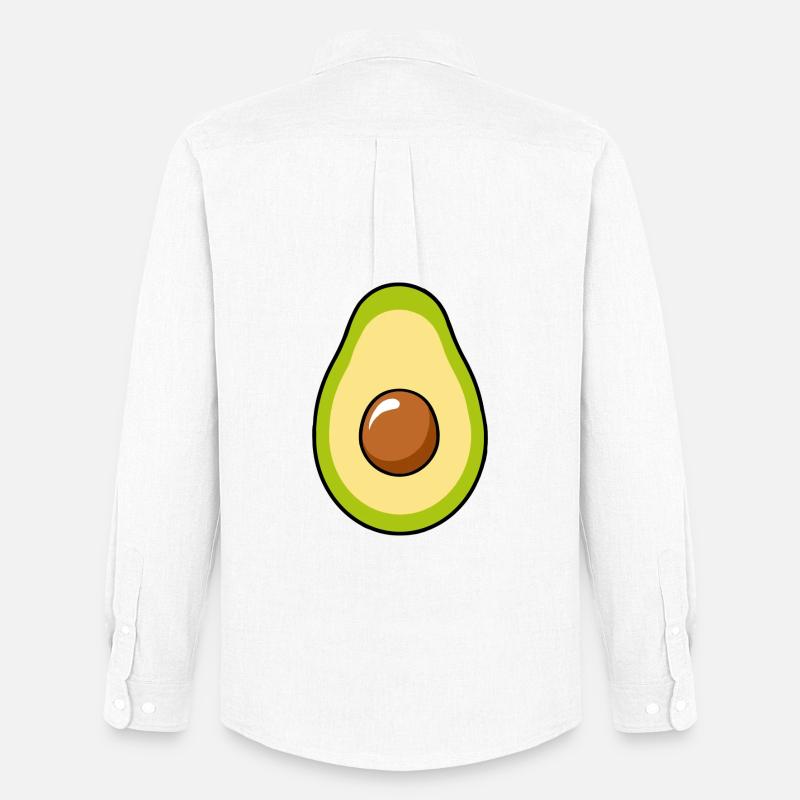 Avocado - Men's Oxford Shirt by Stanley/Stella - white