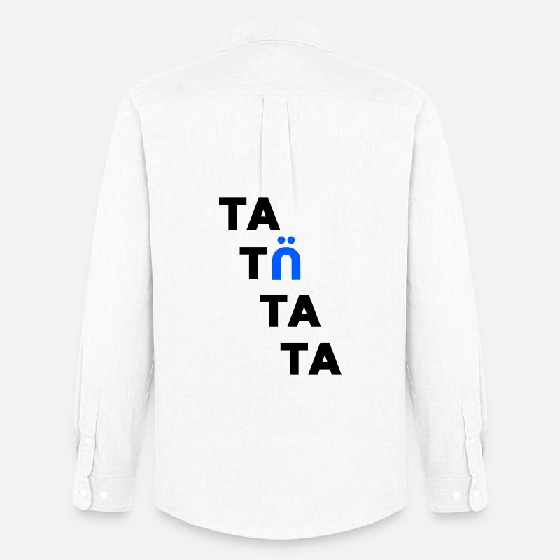 tatuetata - Männer Oxford Hemd von Stanley/Stella - Weiß