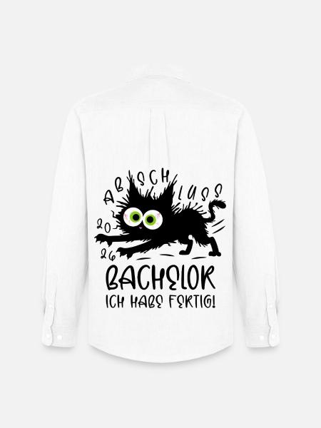Bachelor 2026 I'm done! Cat - Men's Oxford Shirt by Stanley/Stella - white
