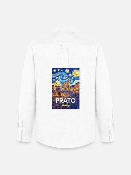 Prato, Italy. - Men's Oxford Shirt by Stanley/Stella - white