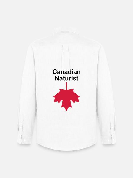 Canadian Naturist - Men's Oxford Shirt by Stanley/Stella - white