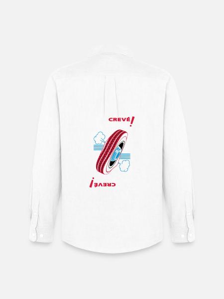 Tired! - Men's Oxford Shirt by Stanley/Stella - white