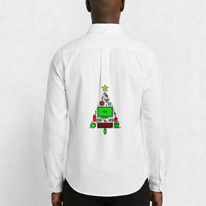 Code Computer Code Debug Skripting Programmierer Männer Oxford Hemd von Stanley/Stella