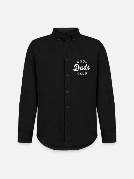 Proud Dad 2026 – Cool Dads Club - Men's Oxford Shirt by Stanley/Stella - black
