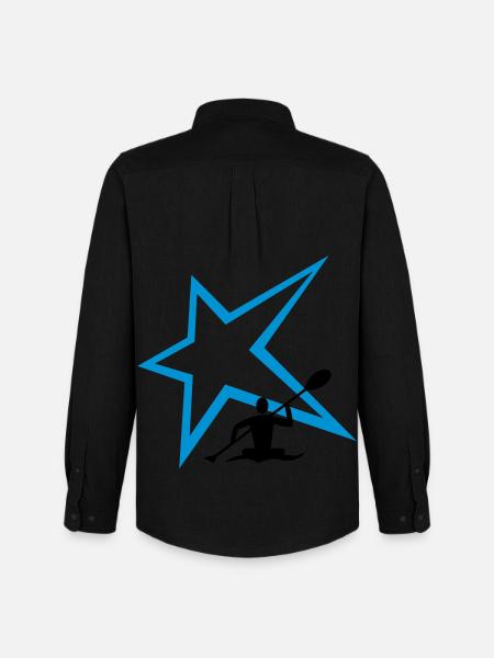 Canoe Stern - Men's Oxford Shirt by Stanley/Stella - black
